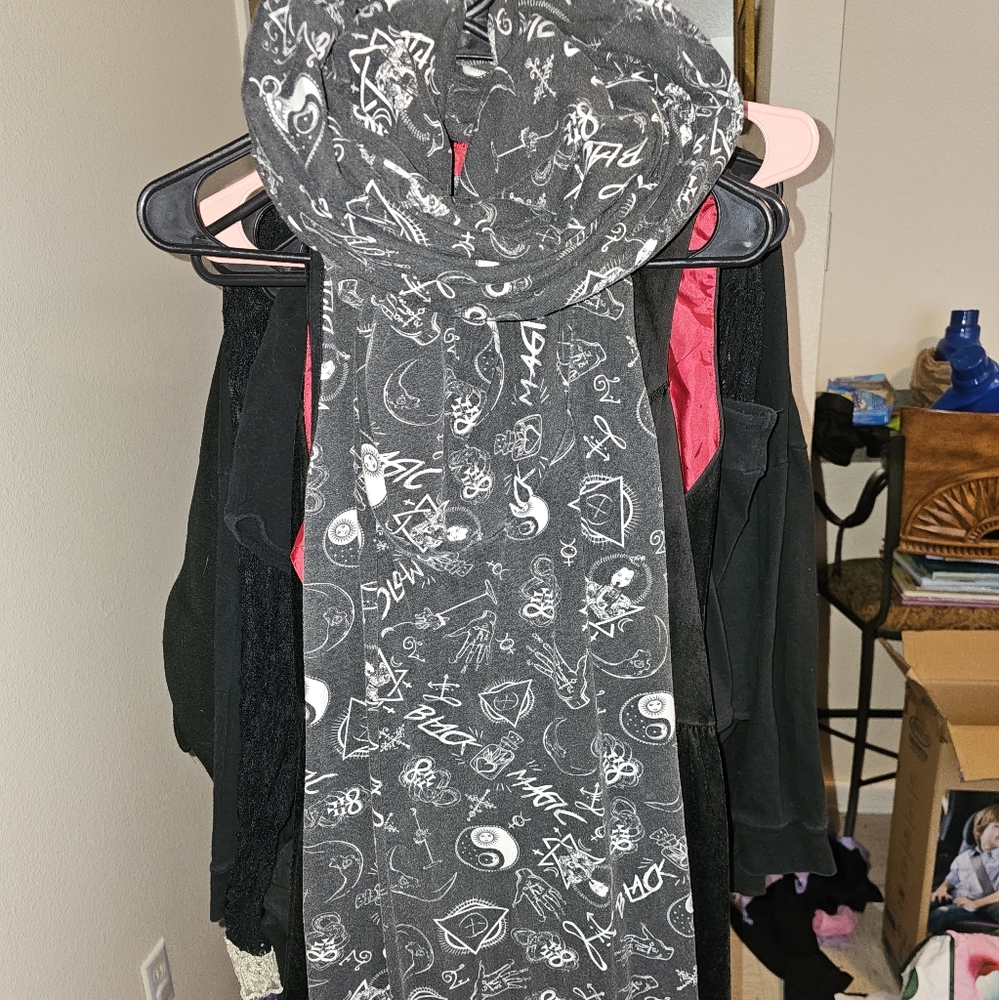 Heartless black cowl dress size XL